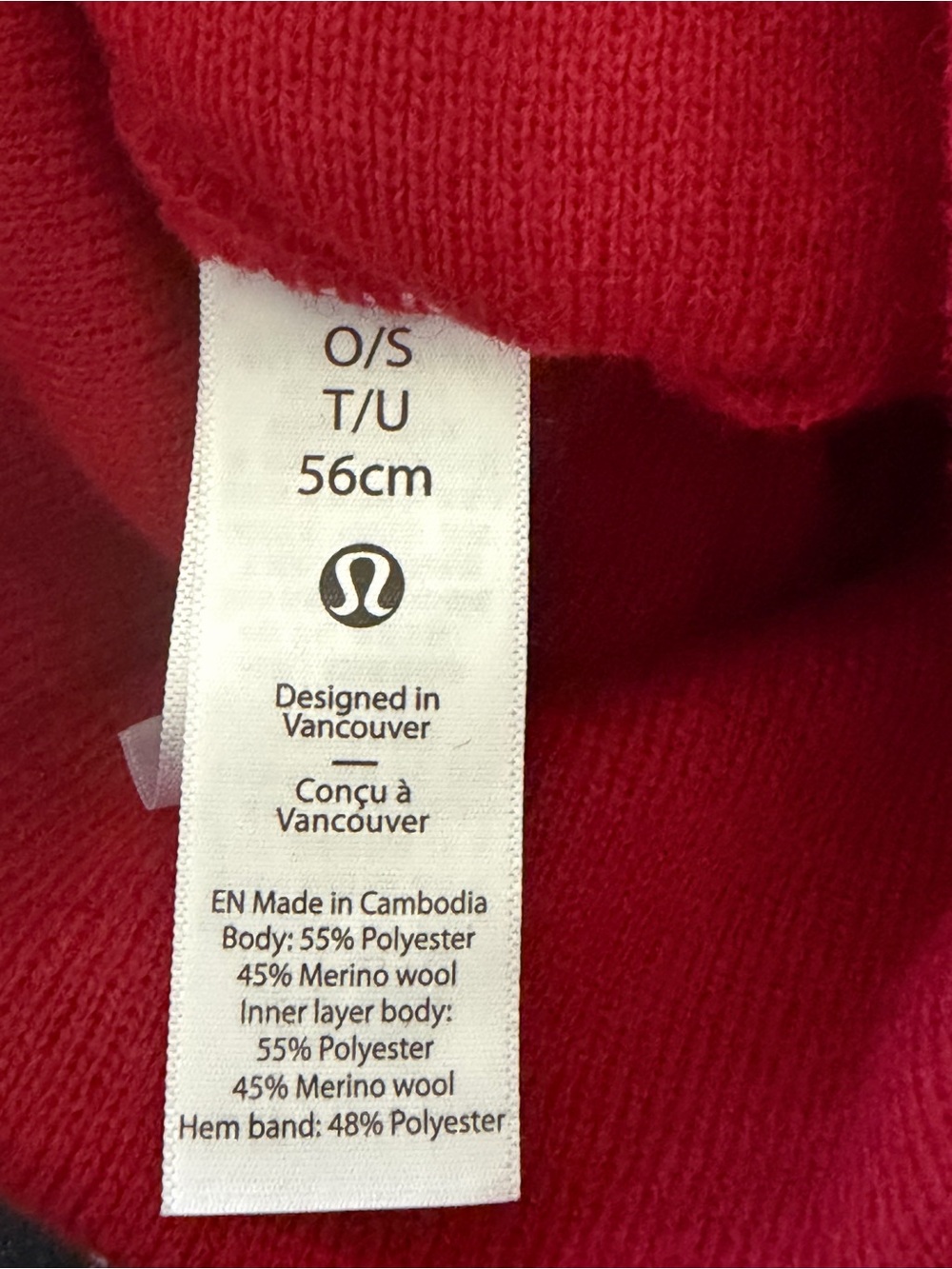 LULULEMON athletica Red Ribbed Knit Beanie - Picture 11 of 12